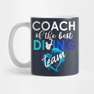 Springboard Diving Coach of the best Sport Diving Team Trainer Gift Mug